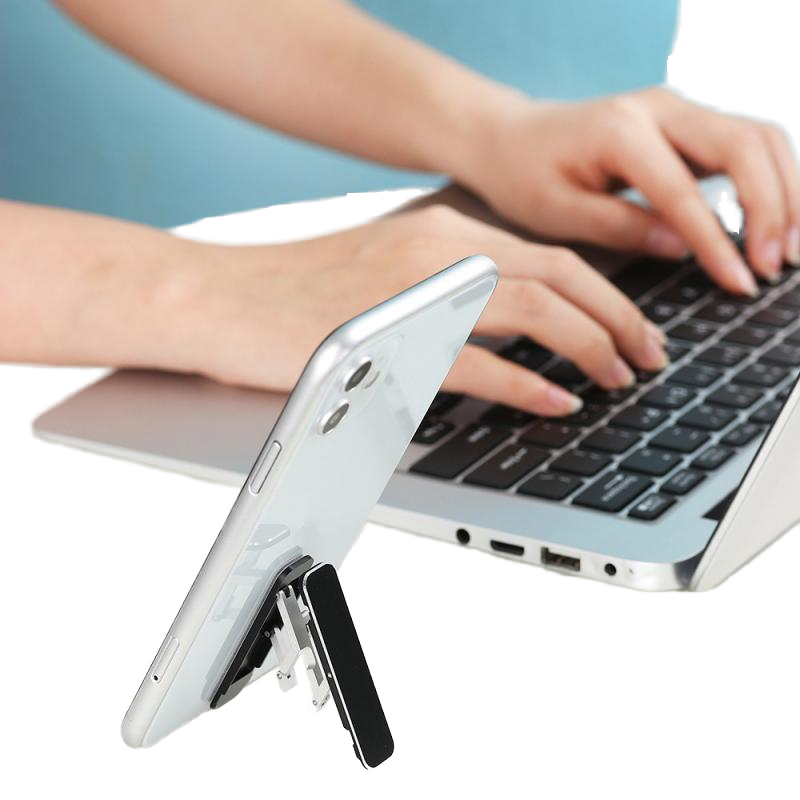 mini support téléphone plastique